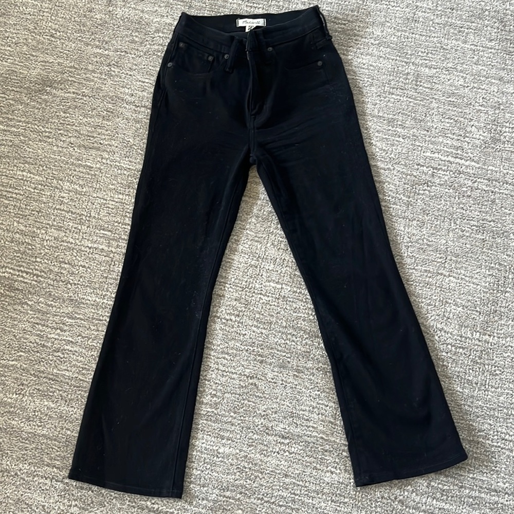 Cali Demi Madewell dark black jeans- worn twice